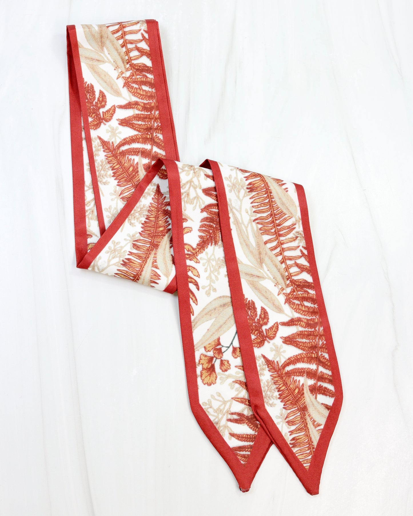 Lillie Scarf Rust Beige