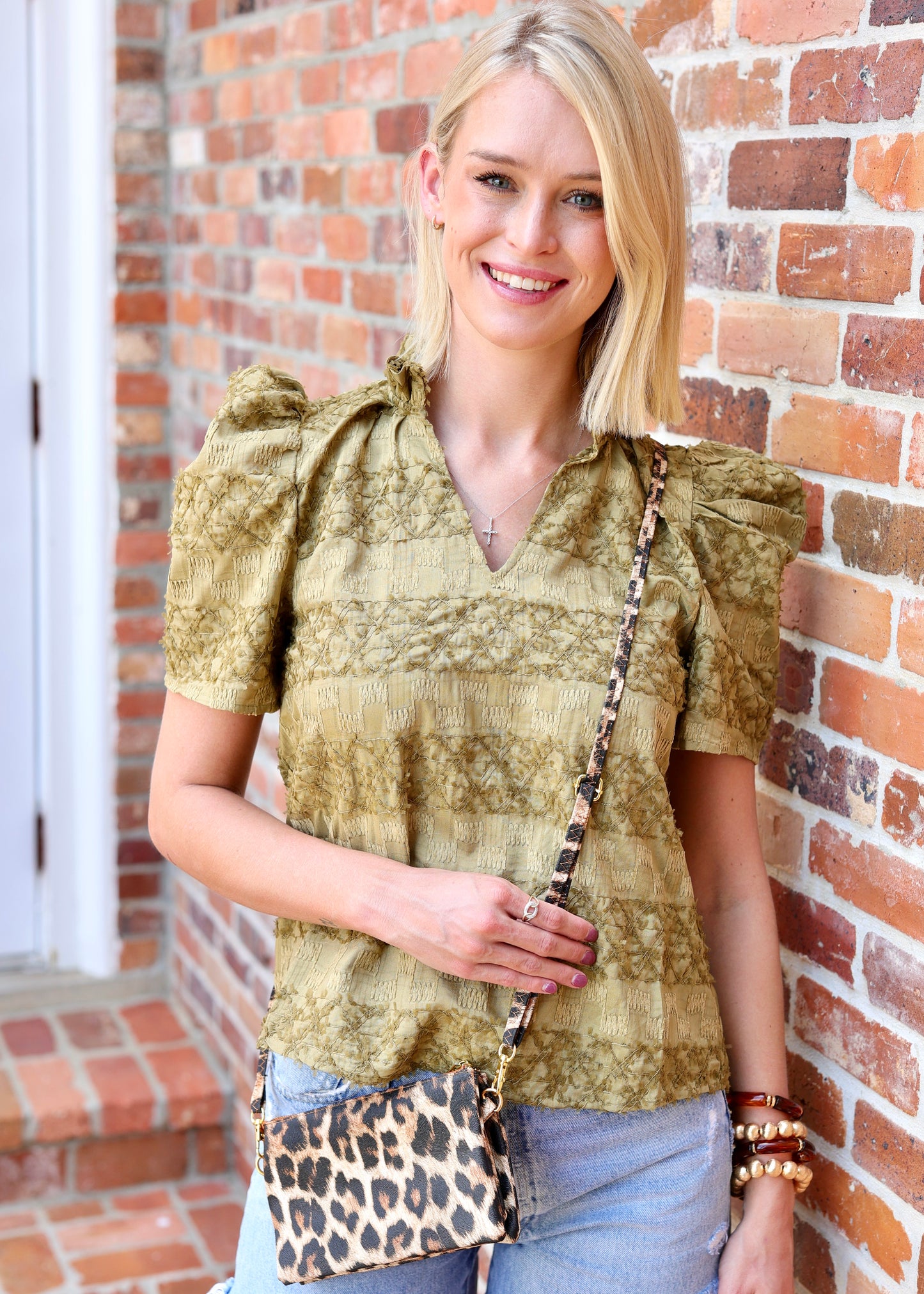 Liz Crossbody Bag Leopard