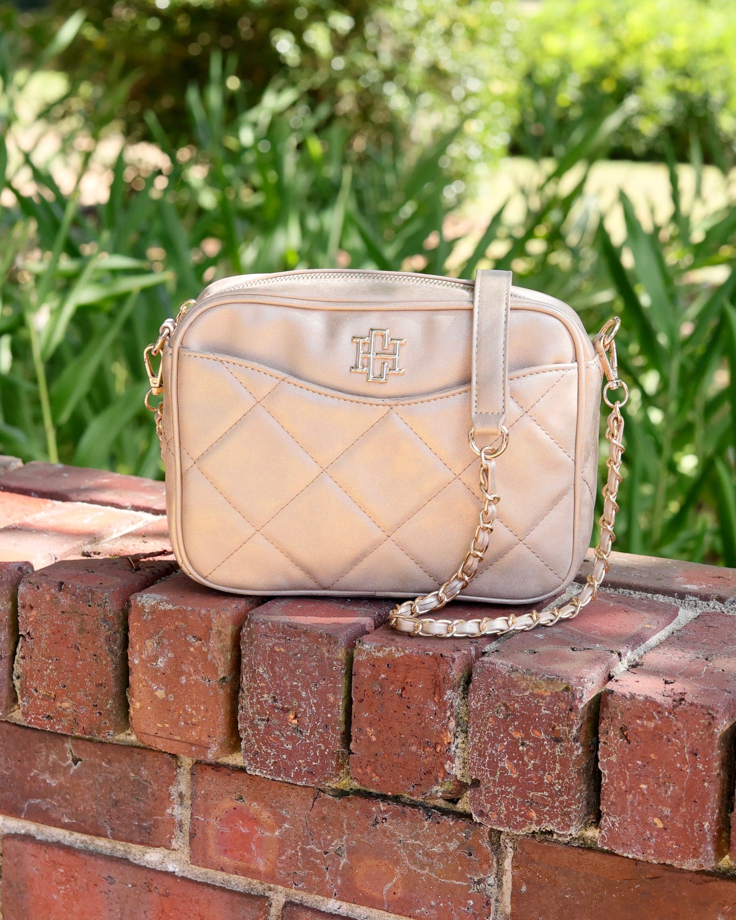 Fiona Crossbody Gold Shimmer LD