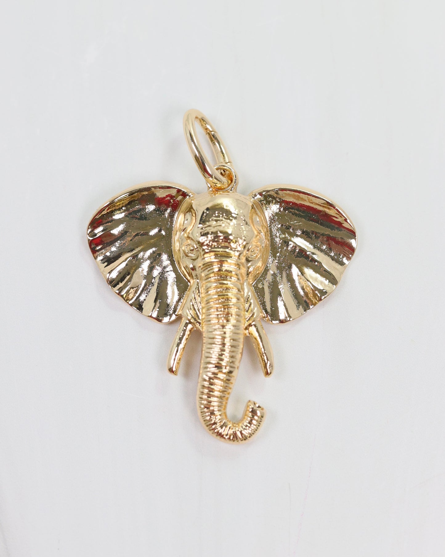 Eldrige Elephant Charm Gold