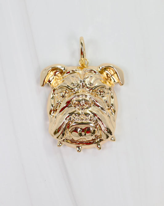 Smith Bulldog Charm Gold