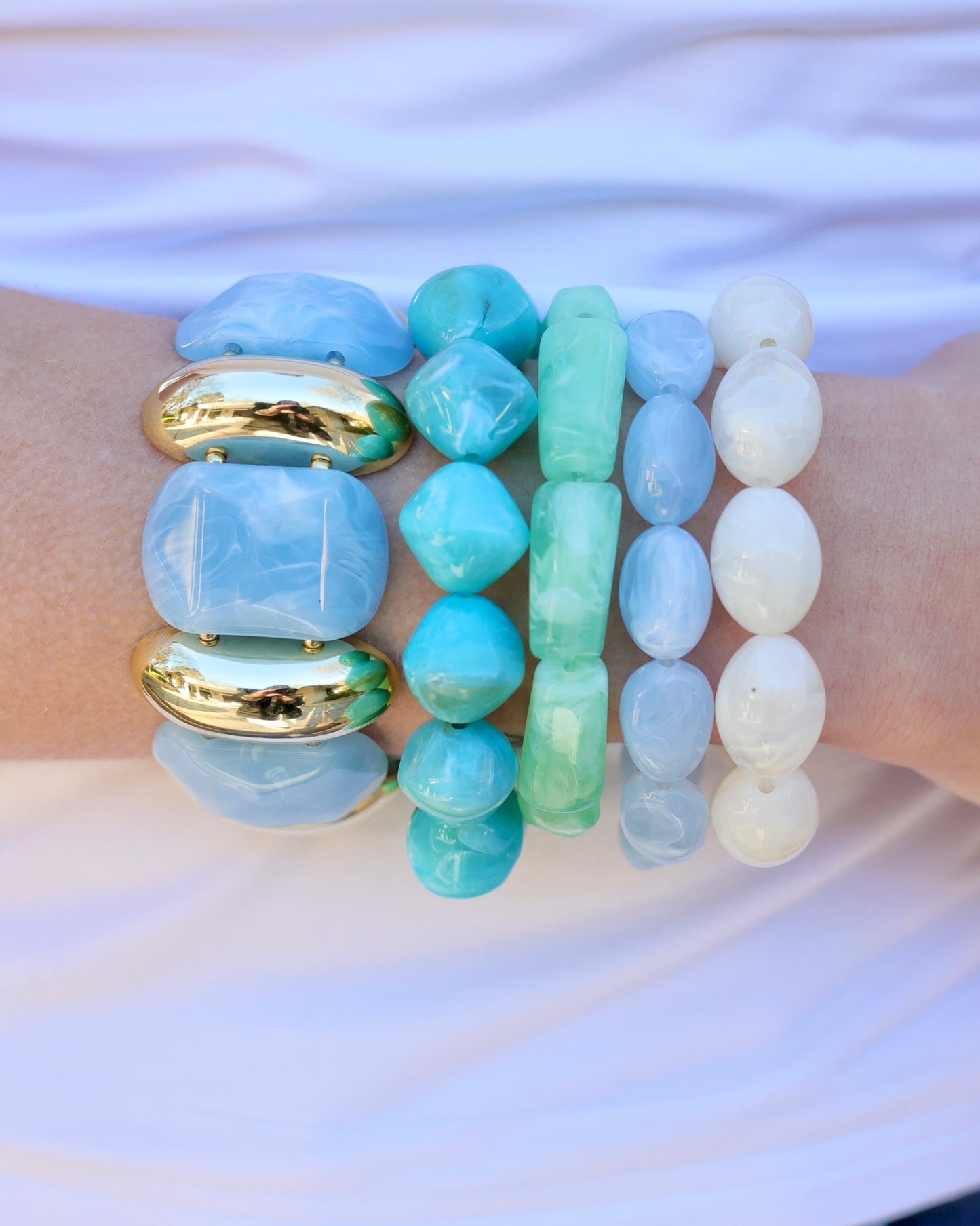 Periwinkle Statement Bracelet Bundle