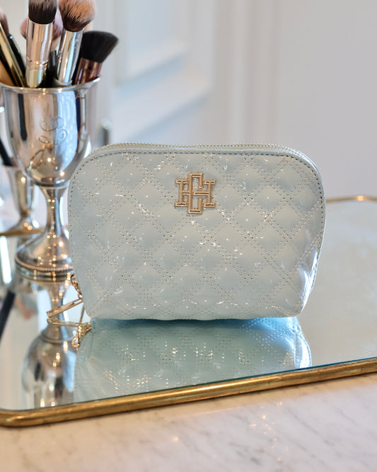 Ibiza Small Pouch Light Blue Patent