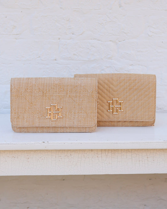 Bryn Crossbody Straw Bundle