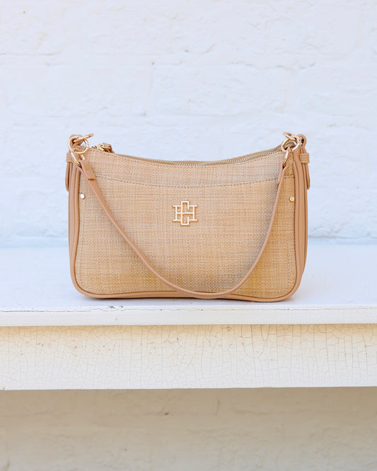 Paxton Crossbody with Pockets Natural