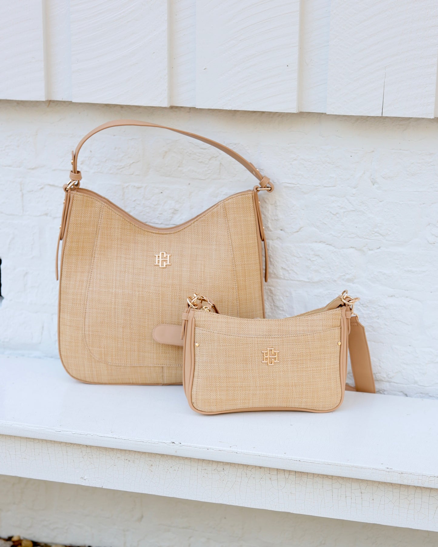 Signature Straw Handbag Bundle