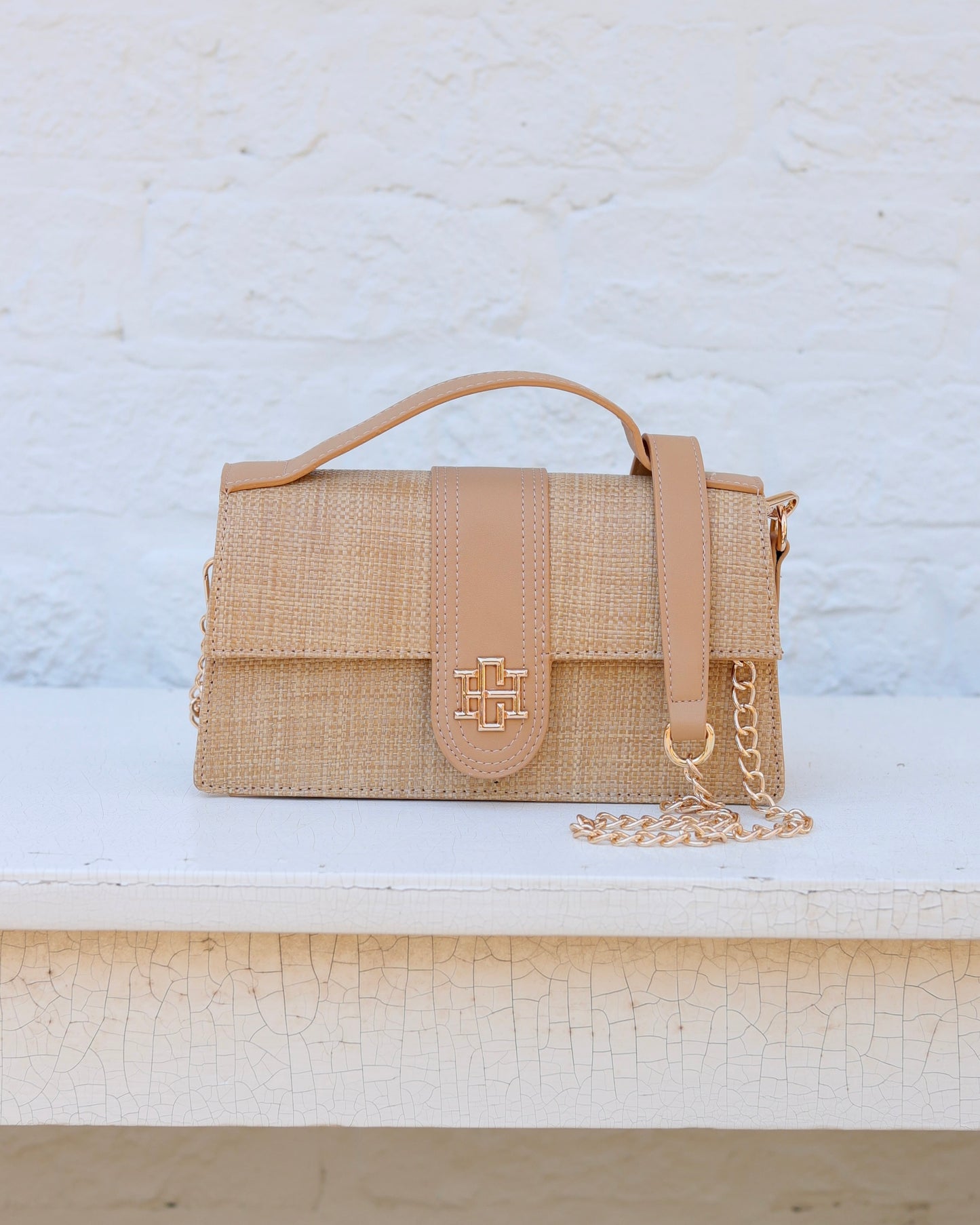 Waverly Clutch Natural