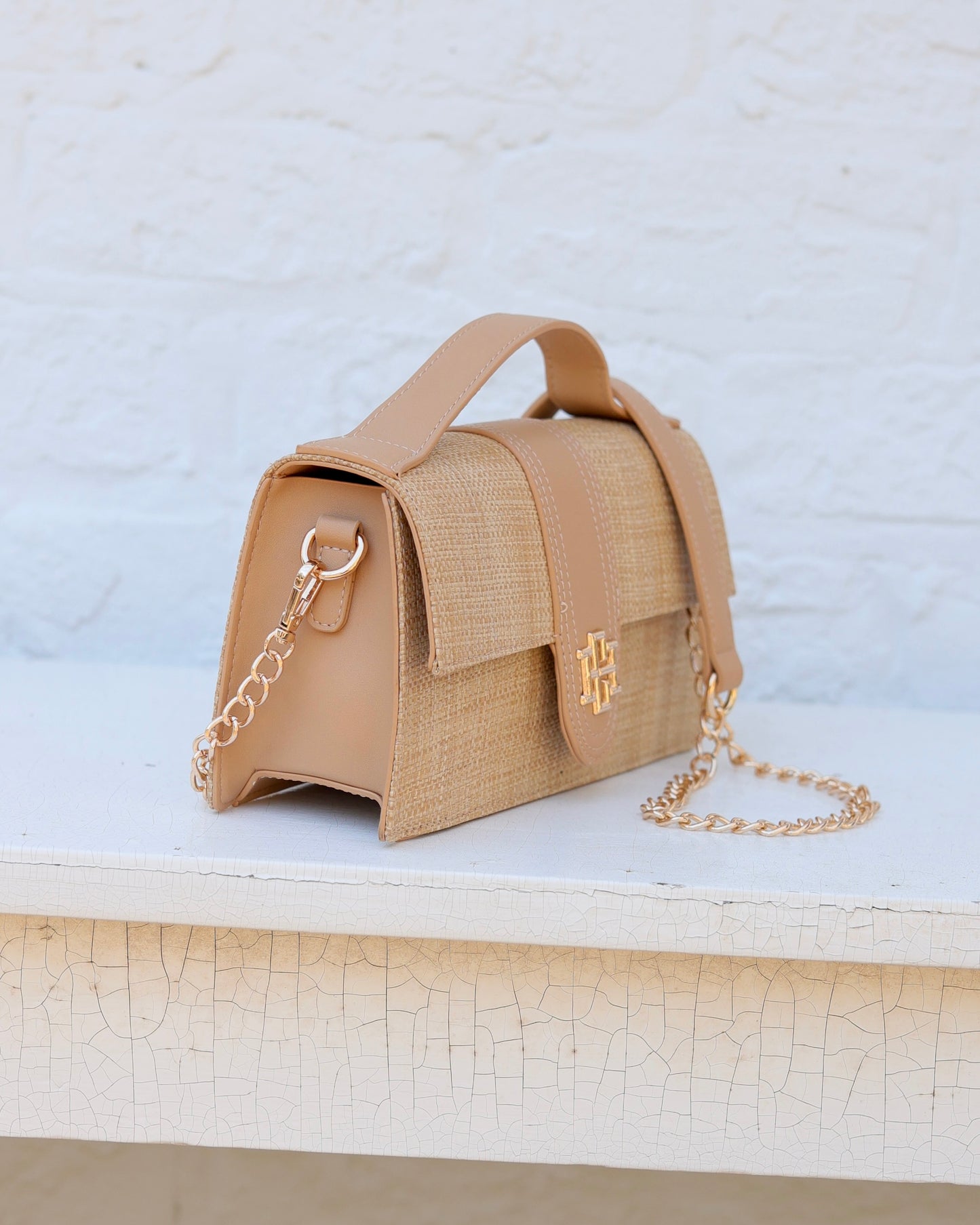 Waverly Clutch Natural