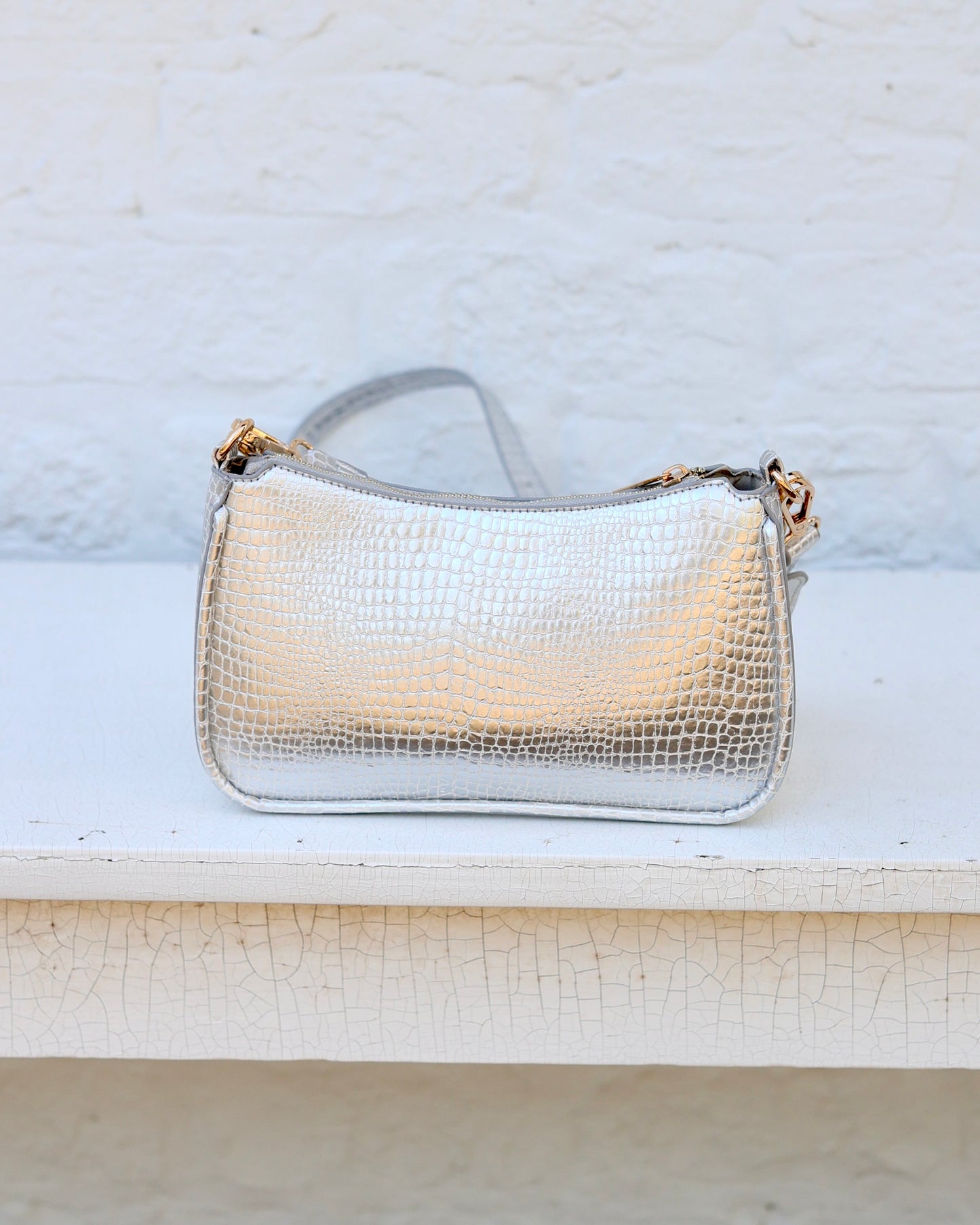 Joan Crossbody Silver EC