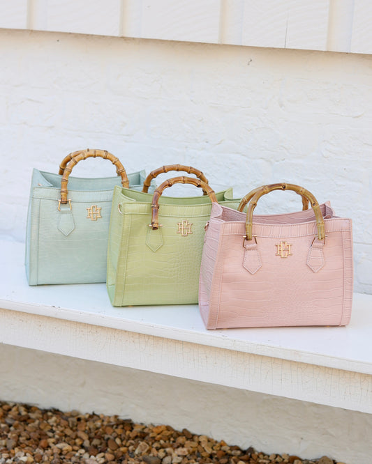 Kennedy Mini Tote Vegan Croc Bundle