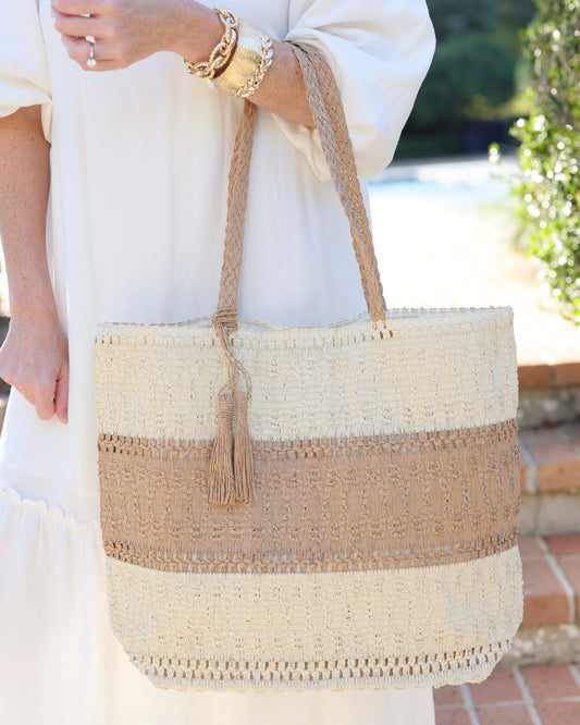Hatteras Tote Tan