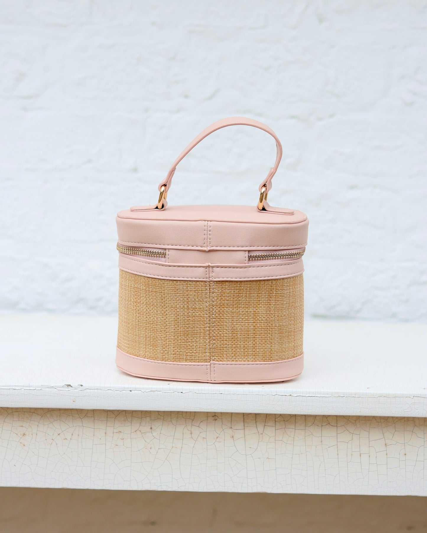 Audrey Handbag Natural Blush