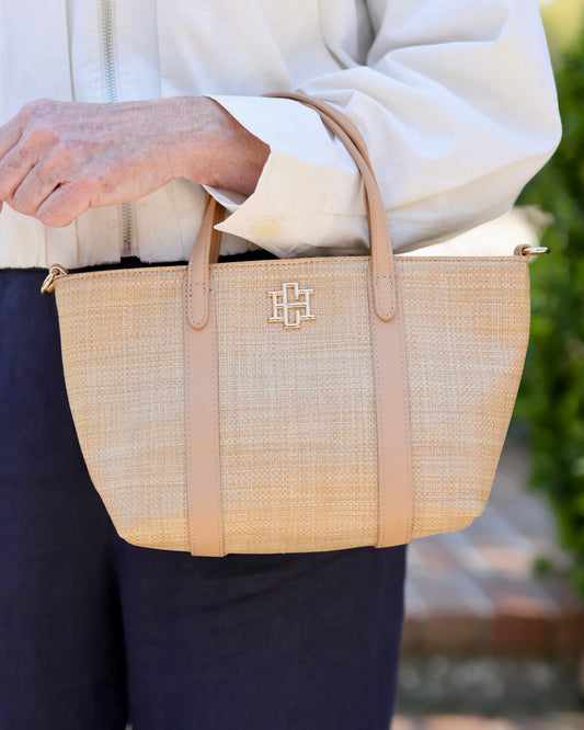 Georgie Mini Tote Natural