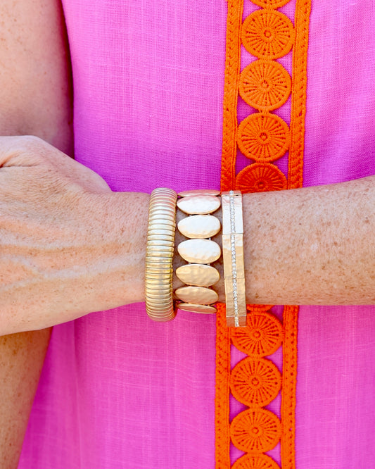 Matte Gold Bracelet Bundle