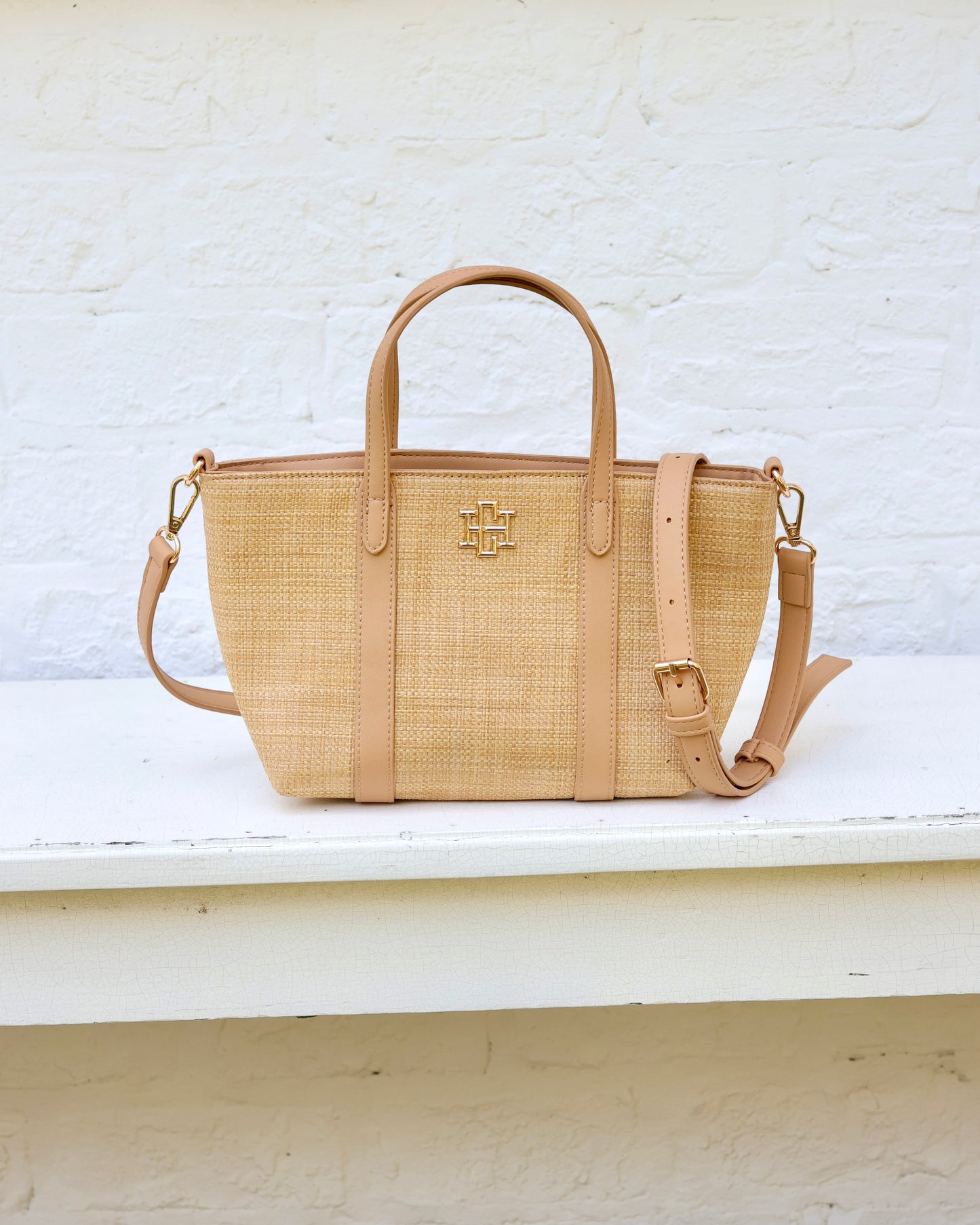Georgie Mini Tote Natural
