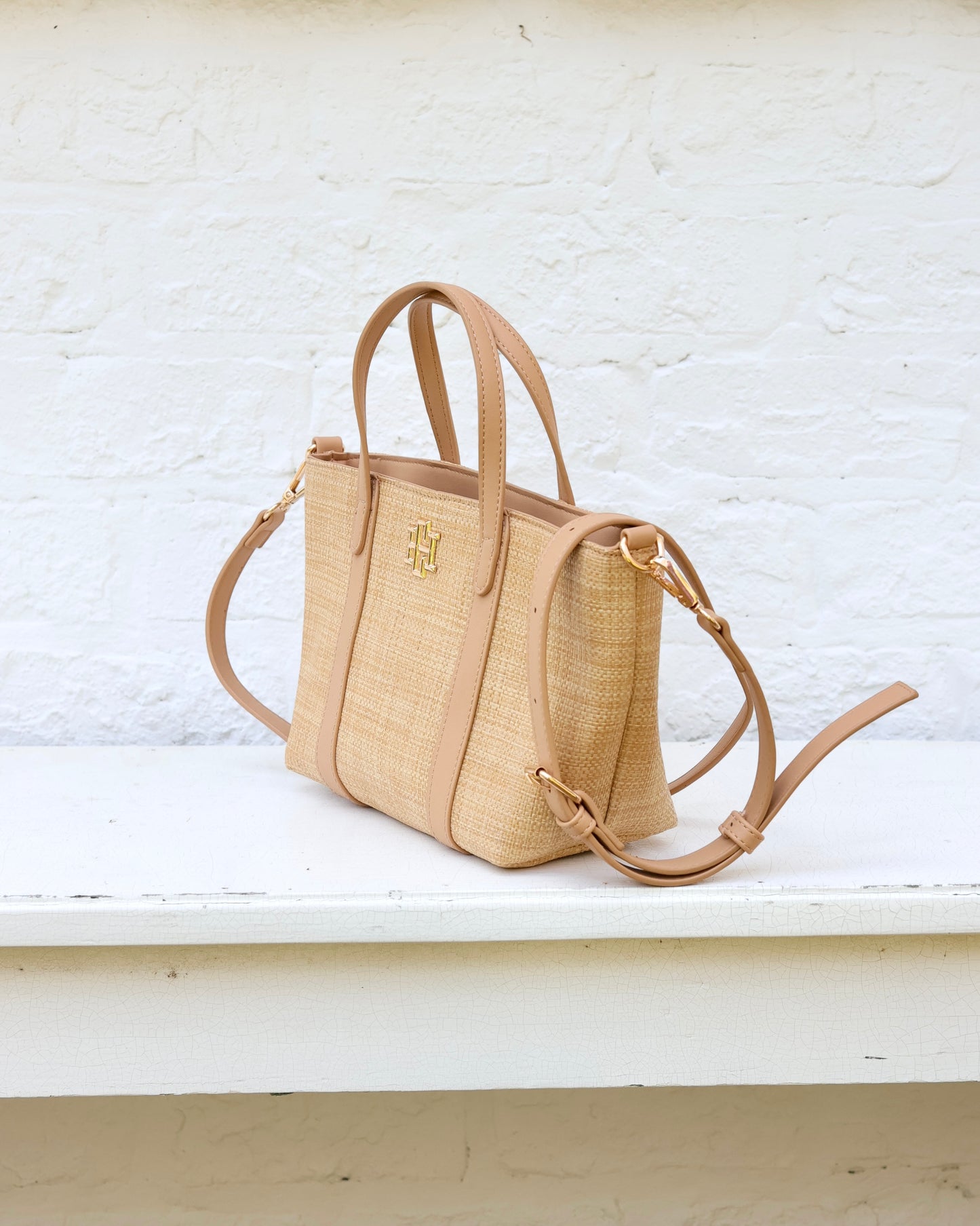 Georgie Mini Tote Natural