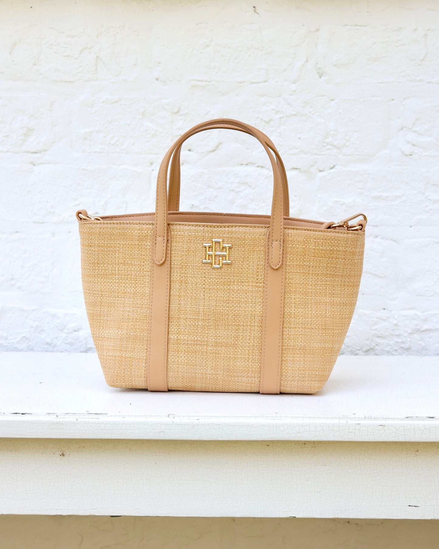 Georgie Mini Tote Natural