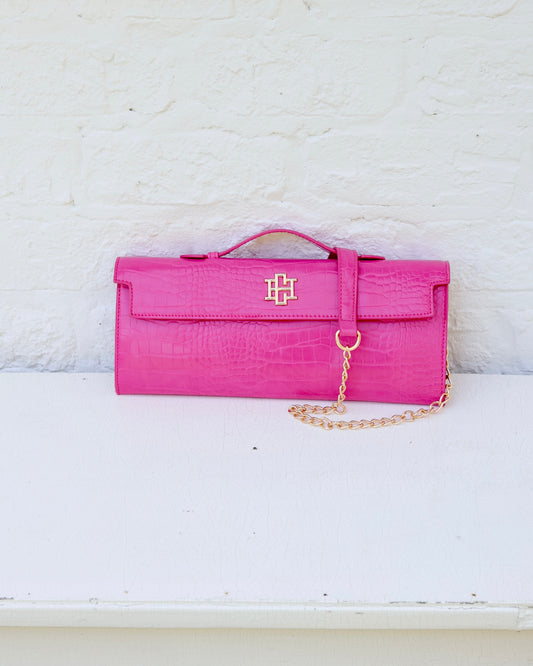 Betty Clutch Hot Pink EC