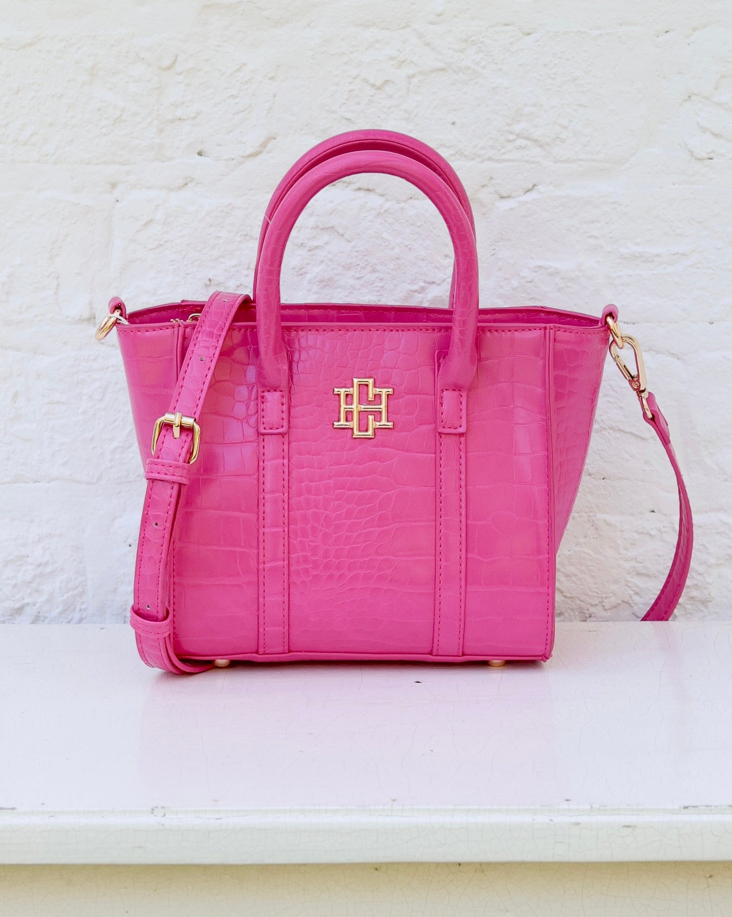 Merritt Mini Tote Hot Pink EC