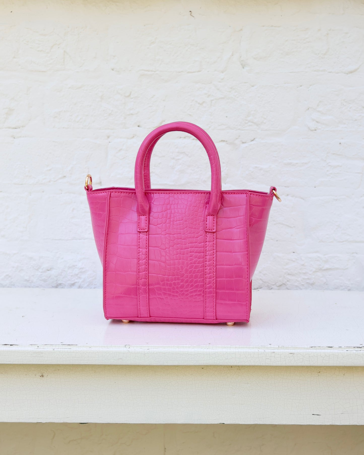 Merritt Mini Tote Hot Pink EC