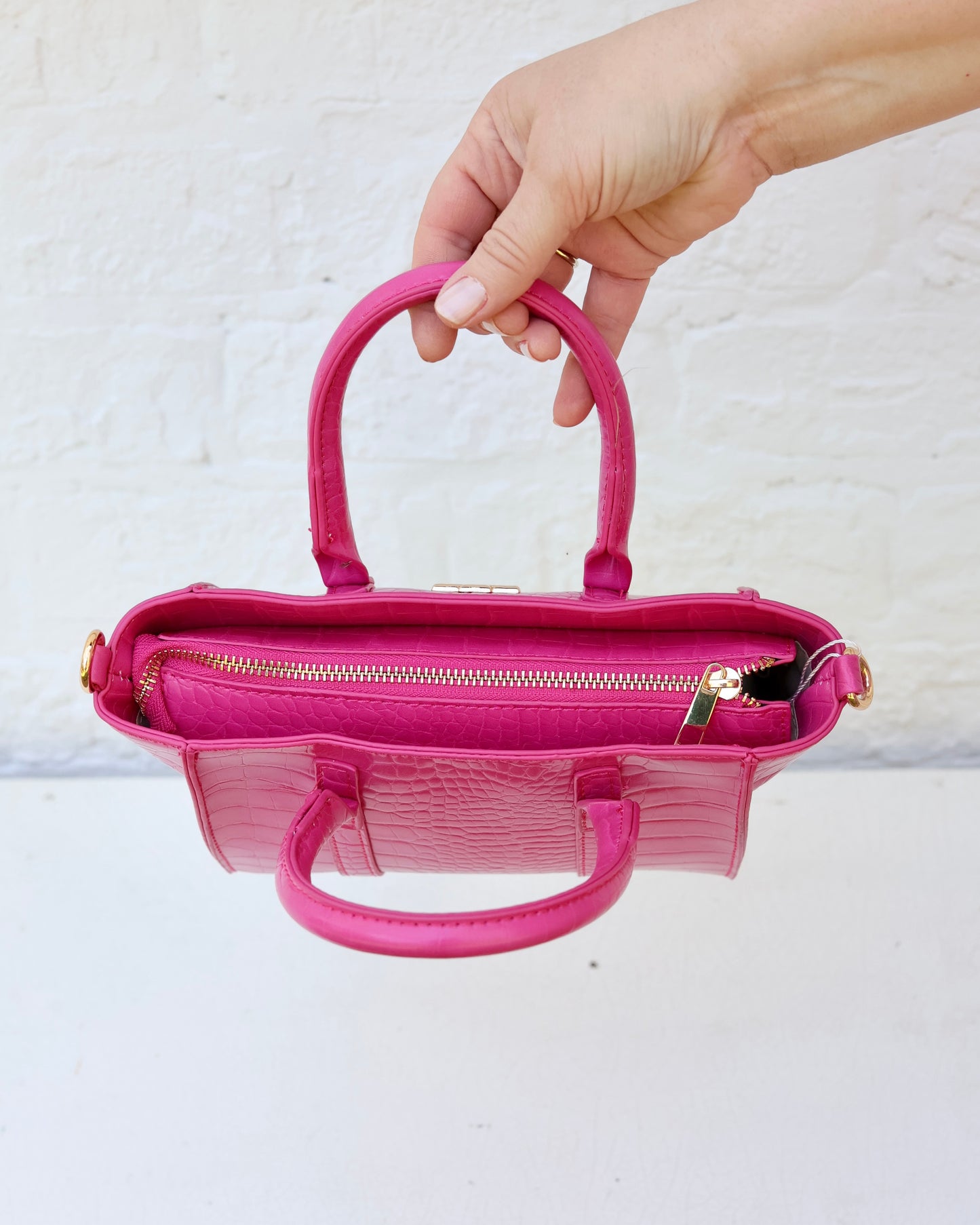 Merritt Mini Tote Hot Pink EC