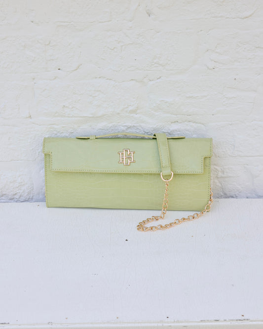 Betty Clutch Lime EC