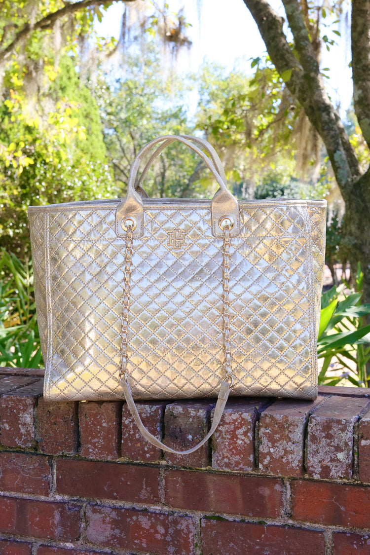Caroline Hill Sloane Studded Crossbody Champagne Pop main image 1