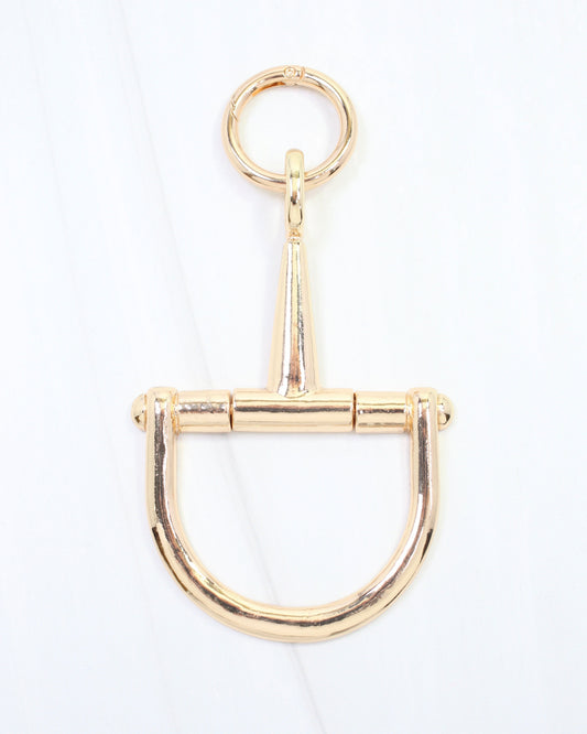 Abderdeen Horsebit with Clip Gold