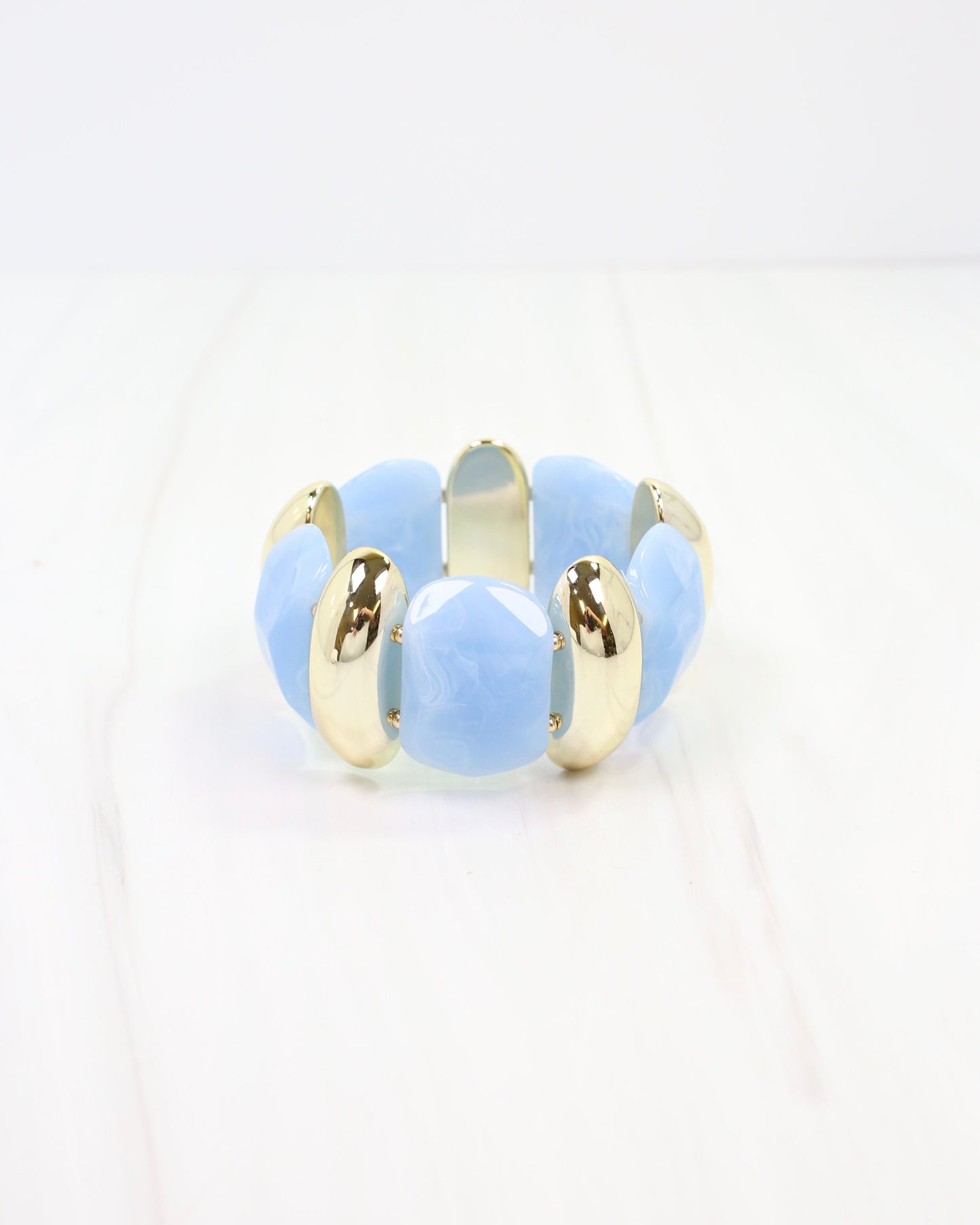 Emporia Stretch Bracelet Dusty Blue