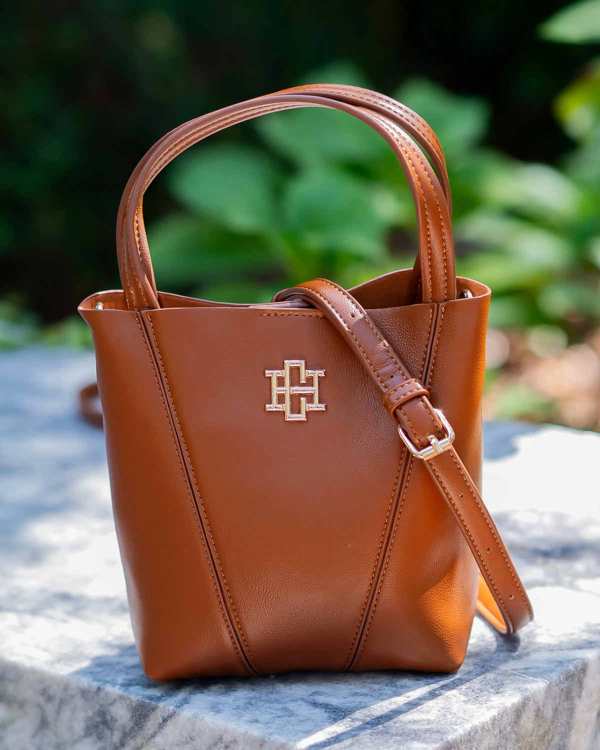 Banks Mini Bucket Bag Saddle