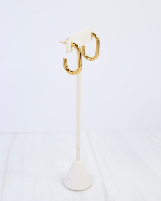 Greenfield Hoop Earring Gold