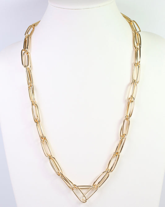 Mandan Infinity Chain Necklace Gold
