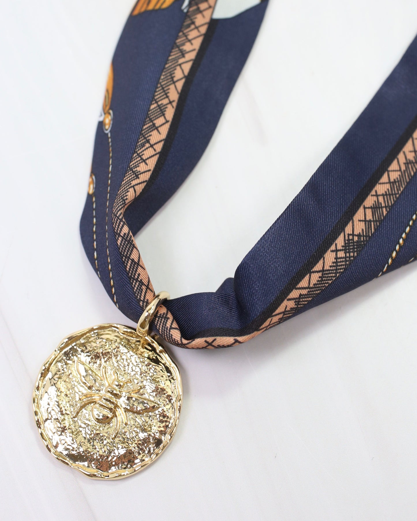 Buzzin Bee Coin Charm Gold