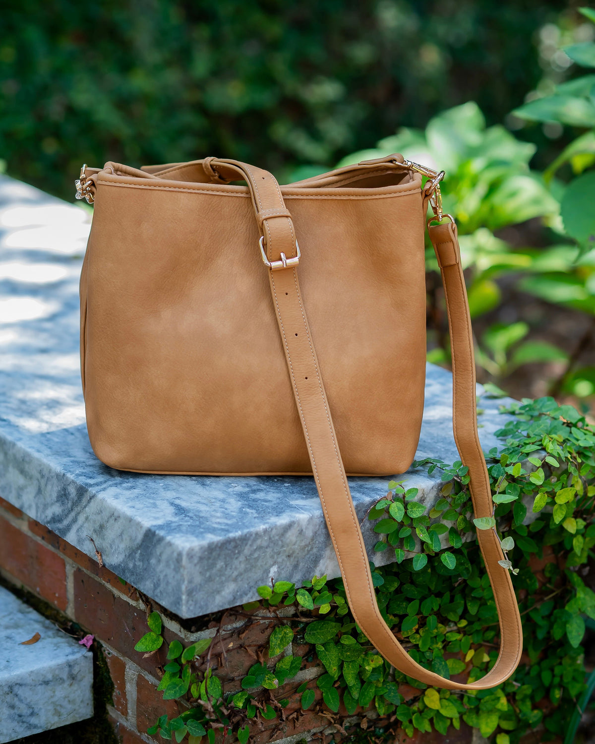 Alexandra Bucket Bag Mustard S