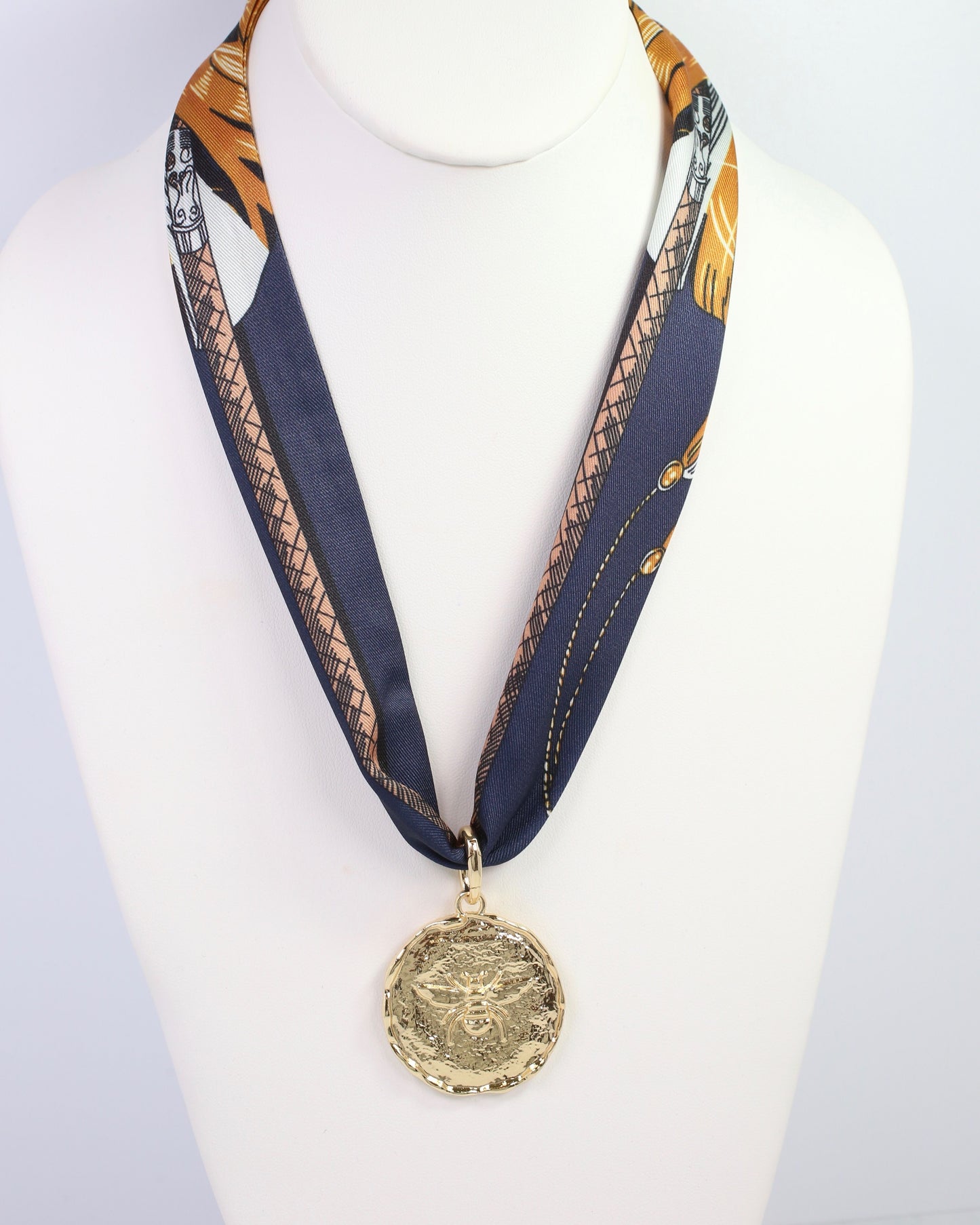 Buzzin Bee Coin Charm Gold