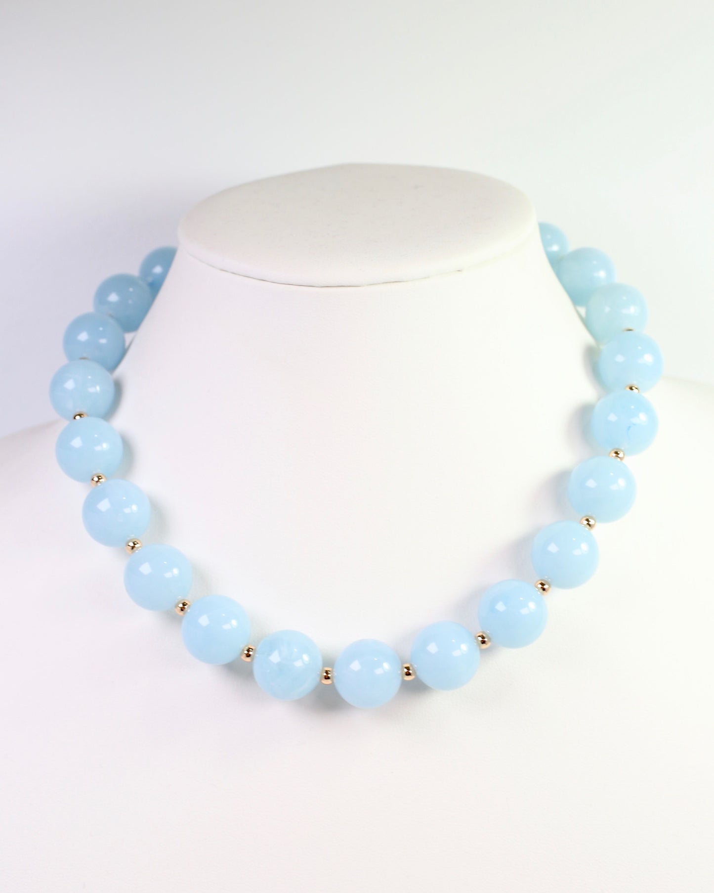 Hagerstown Beaded Necklace Light Blue