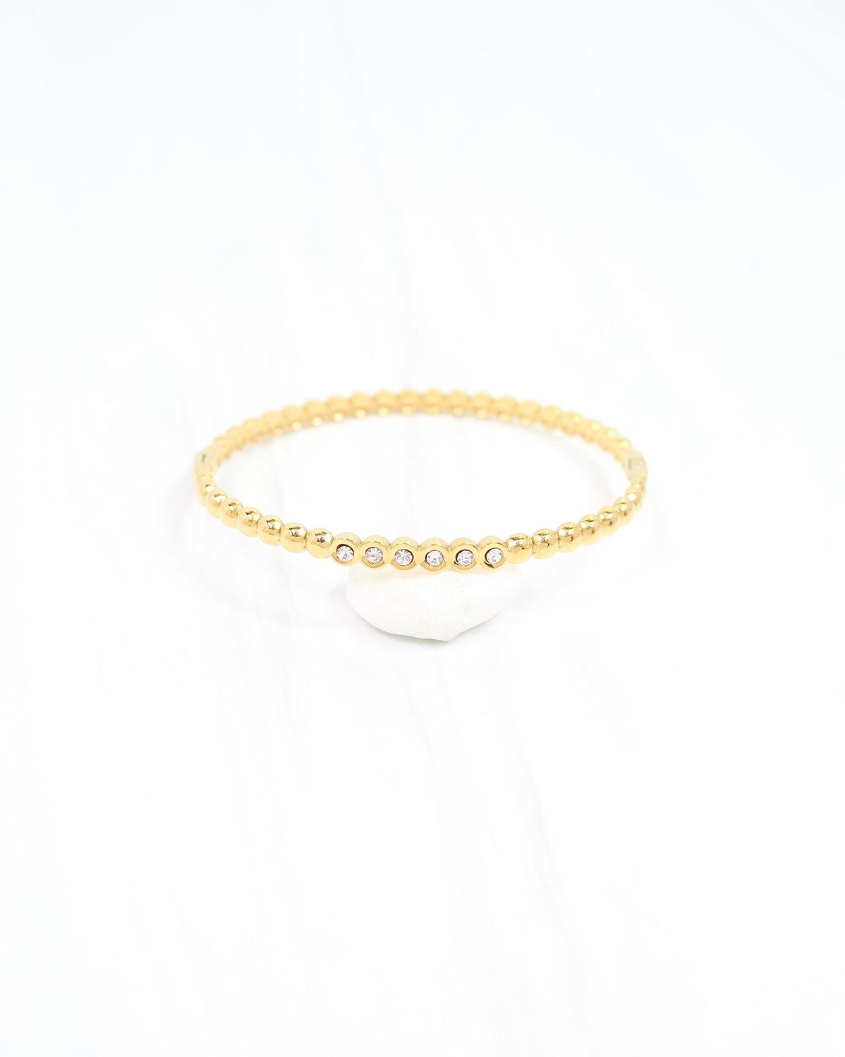Branson Bead Bracelet WP Gold