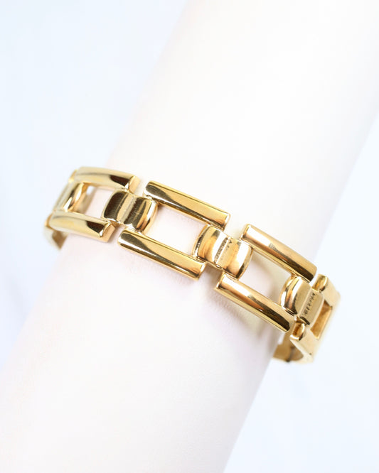 Calista Link Bangle WP Gold
