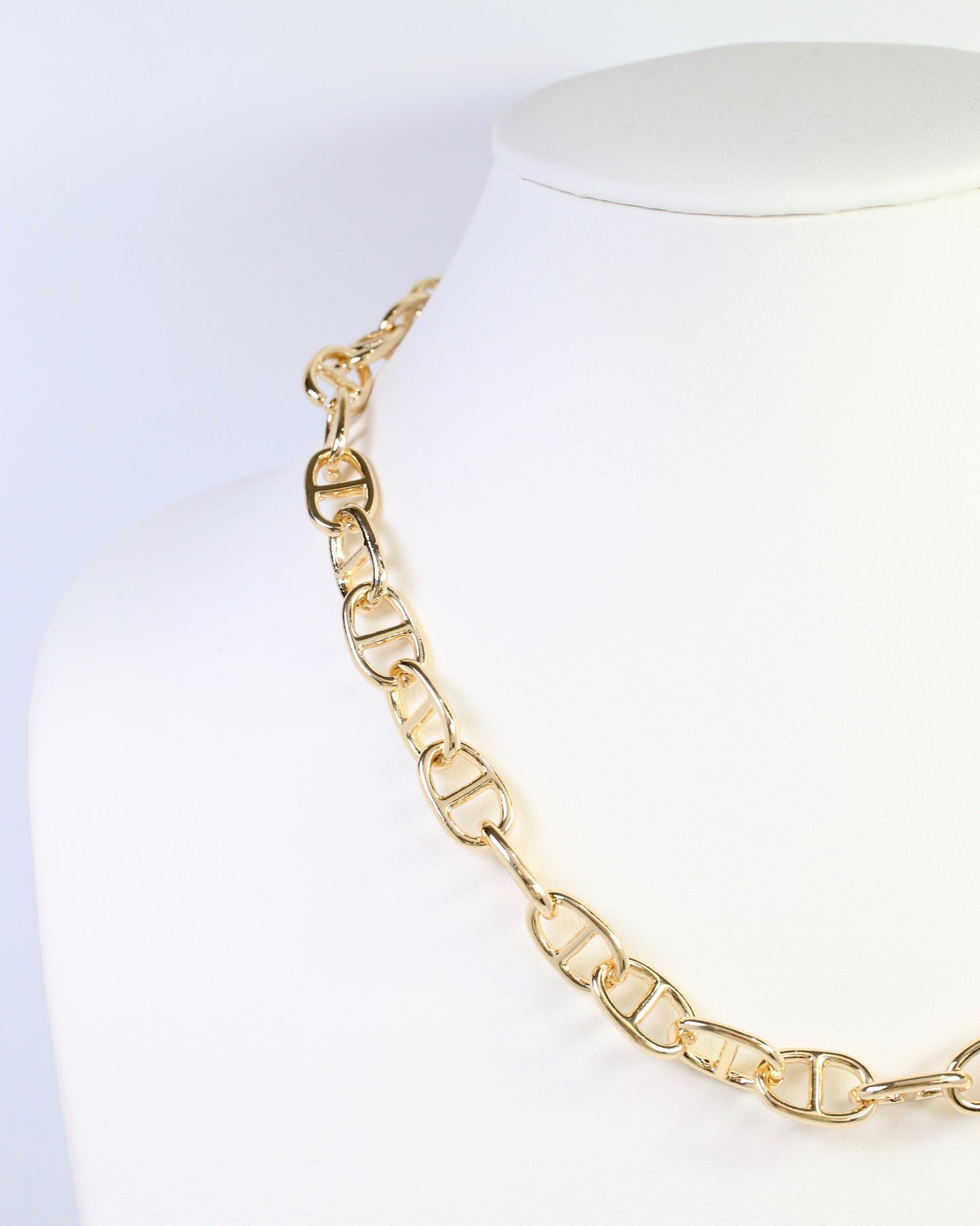 Tupelo Chain Necklace Gold