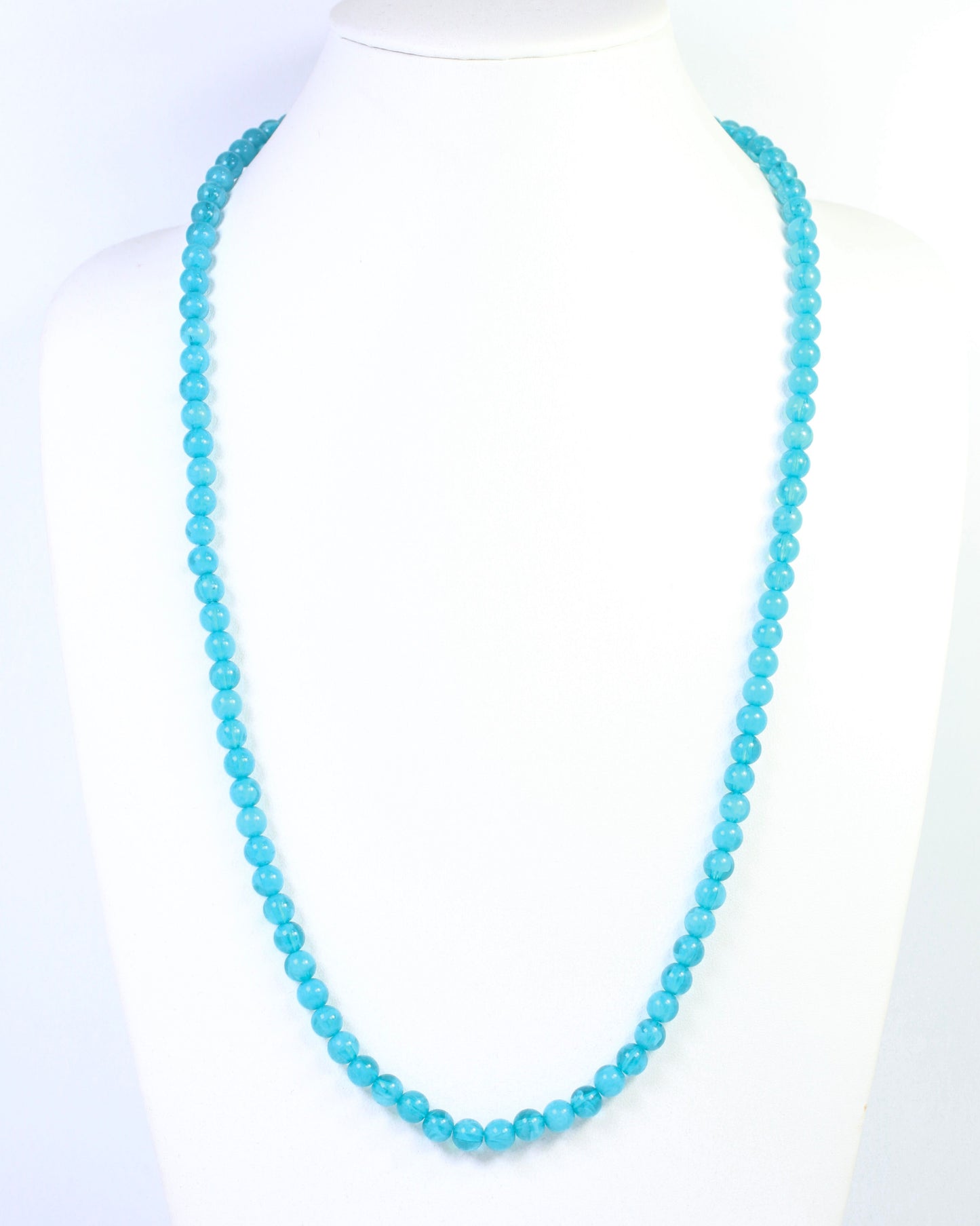McEwen Long Beaded Necklace Turquoise