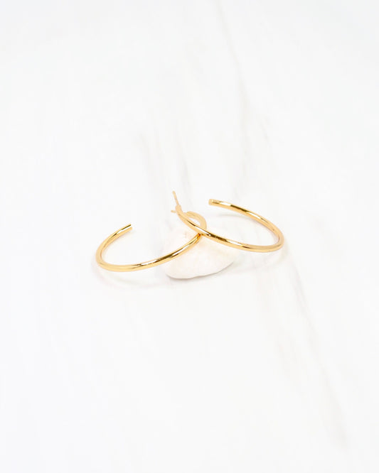 Edenton Hoop Earring WP Gold