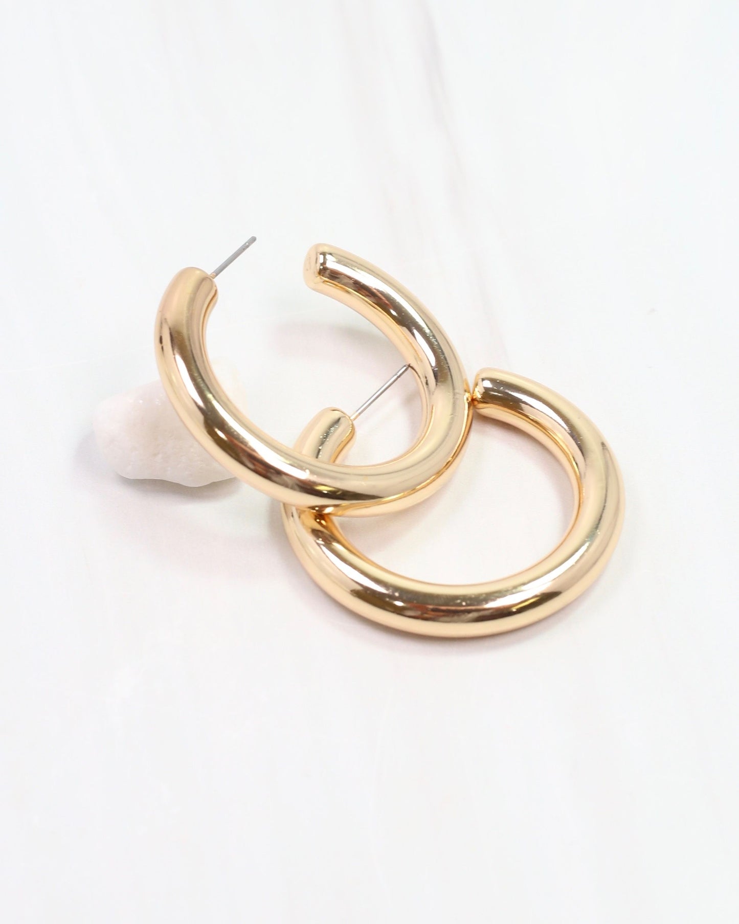 Barbara Hoop Earring Gold