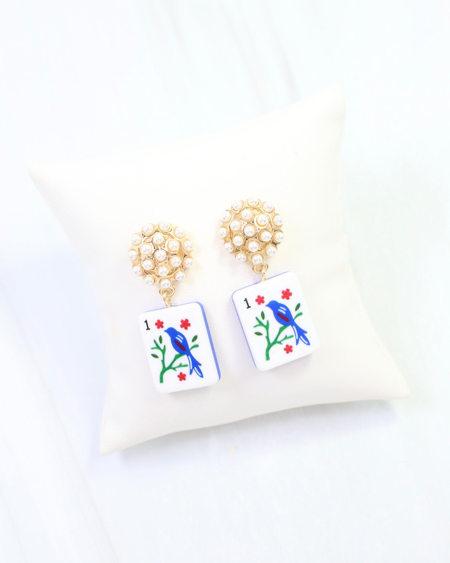 Charleston Drop Earring Blue
