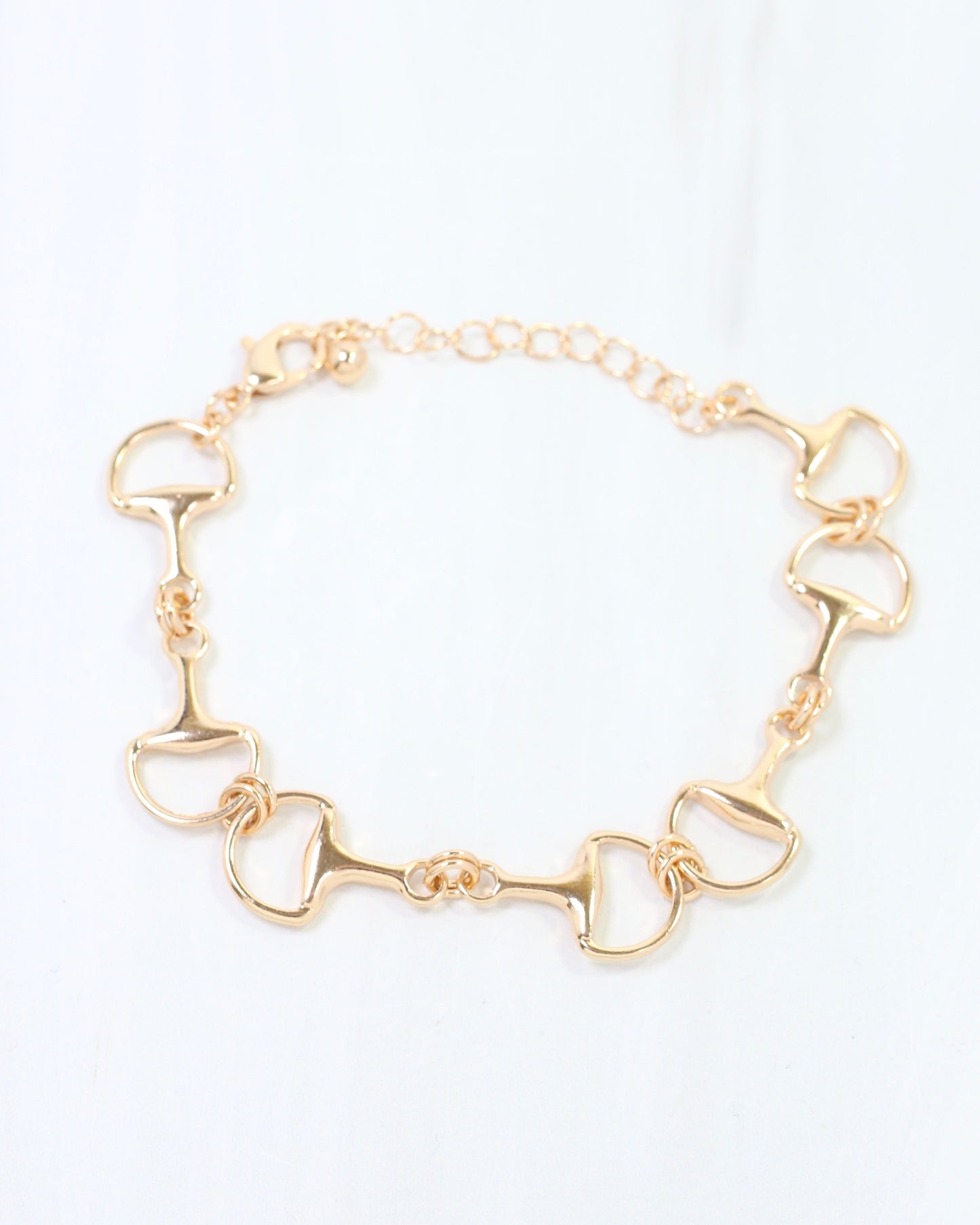 Fleming Horsebit Bracelet WR Gold