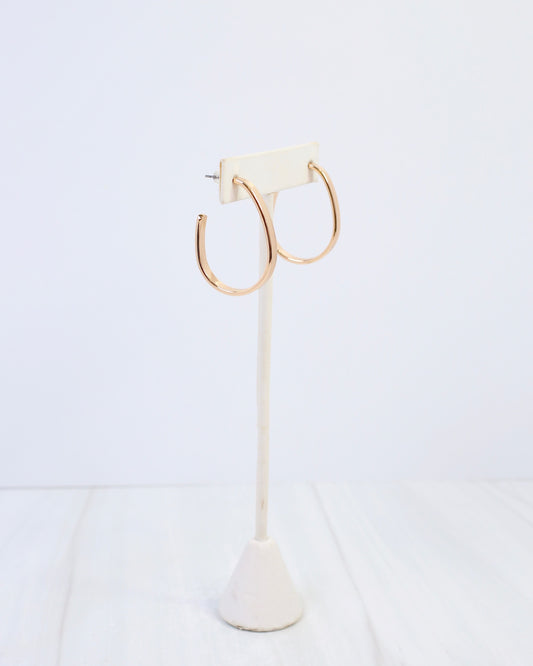 Bay City Hoop Earring Gold
