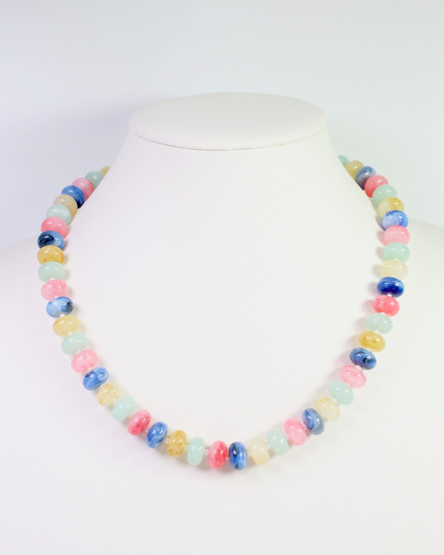 Reno Marble Beaded Necklace Multi