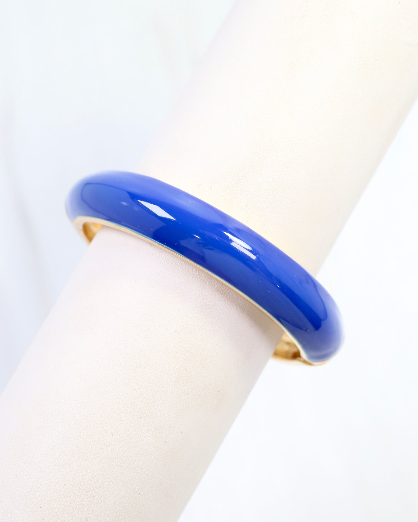 Jana Hinged Bangle Bracelet Blue