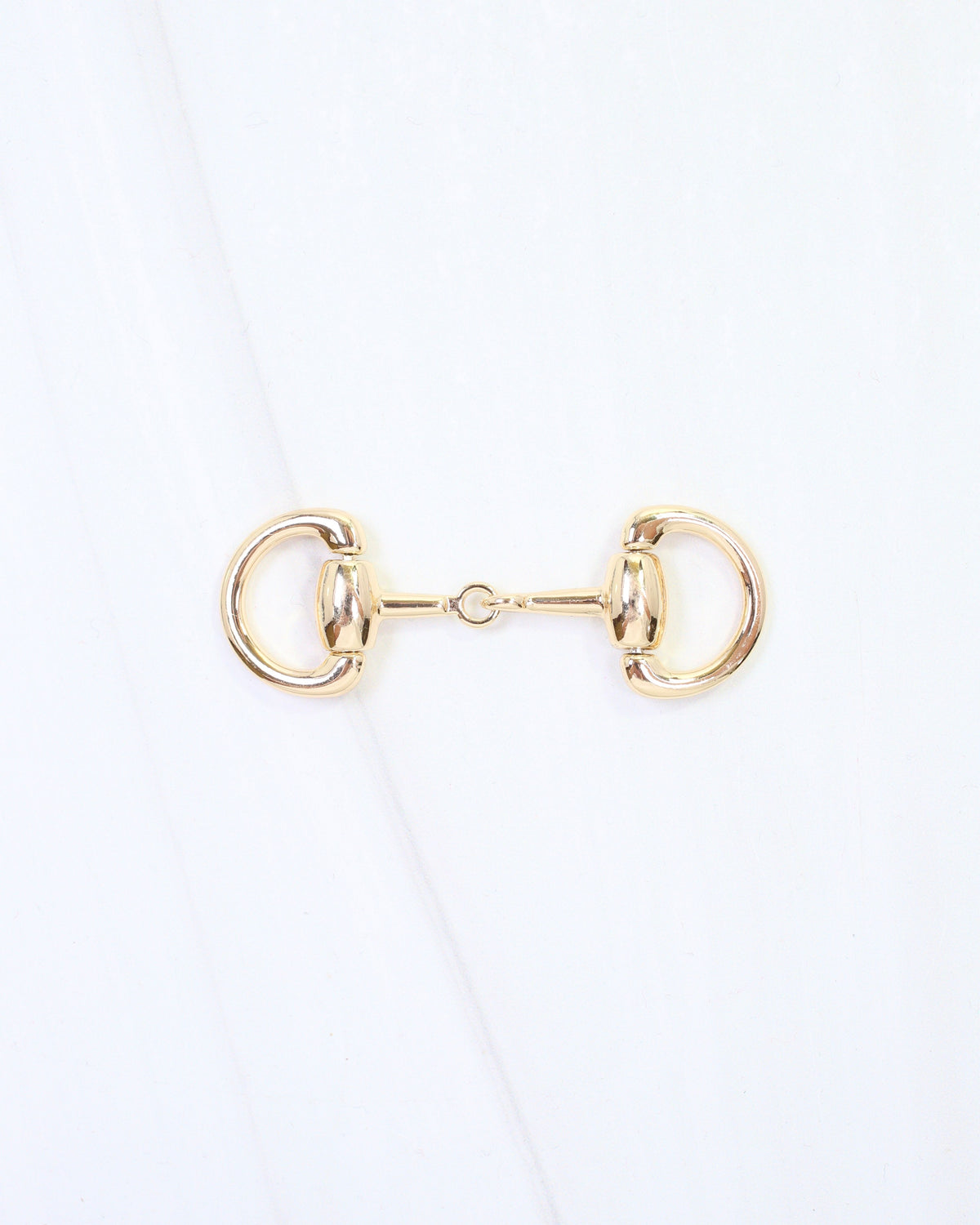 River Horsebit Scarf Slide Gold