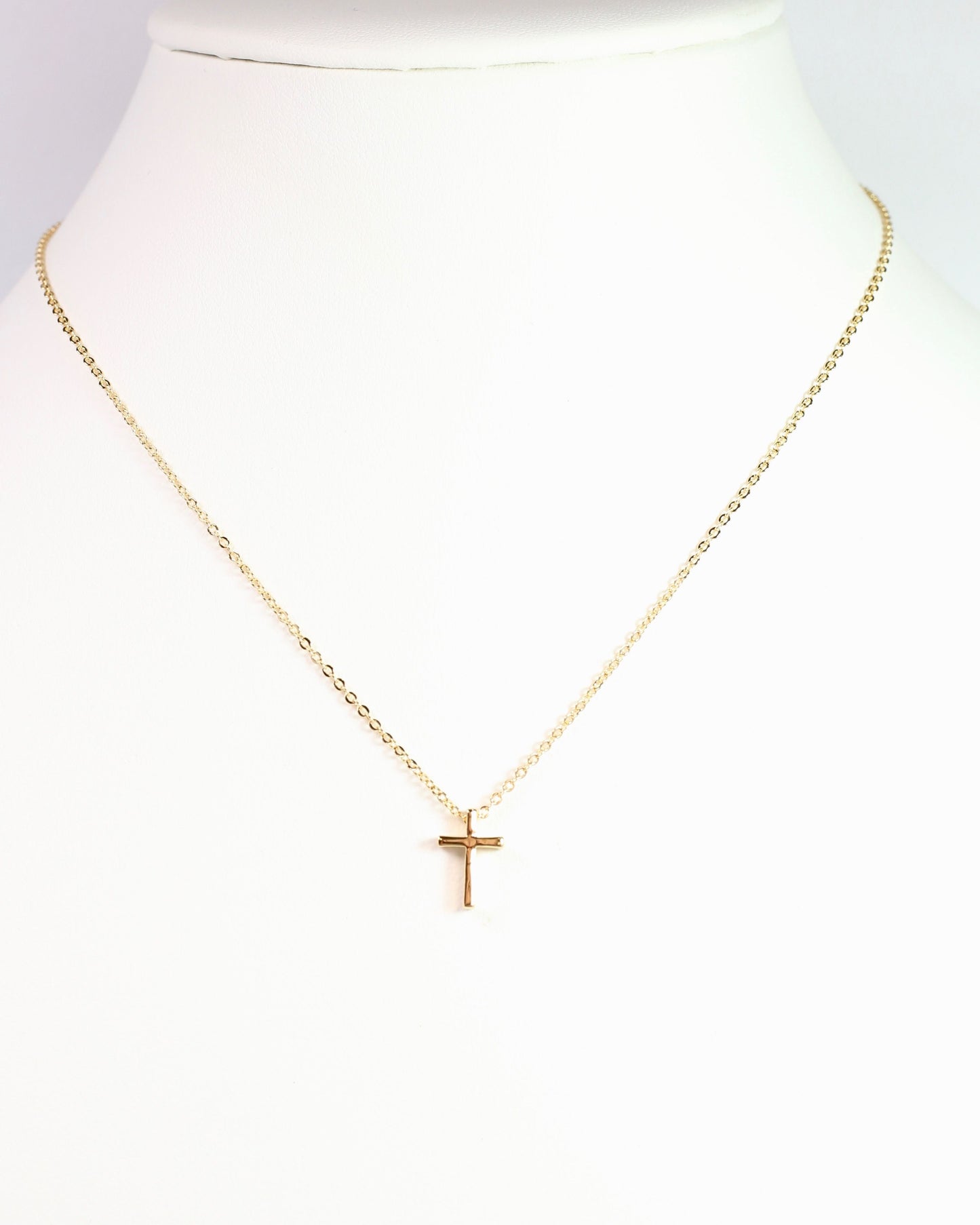 Tricia Cross Necklace Gold