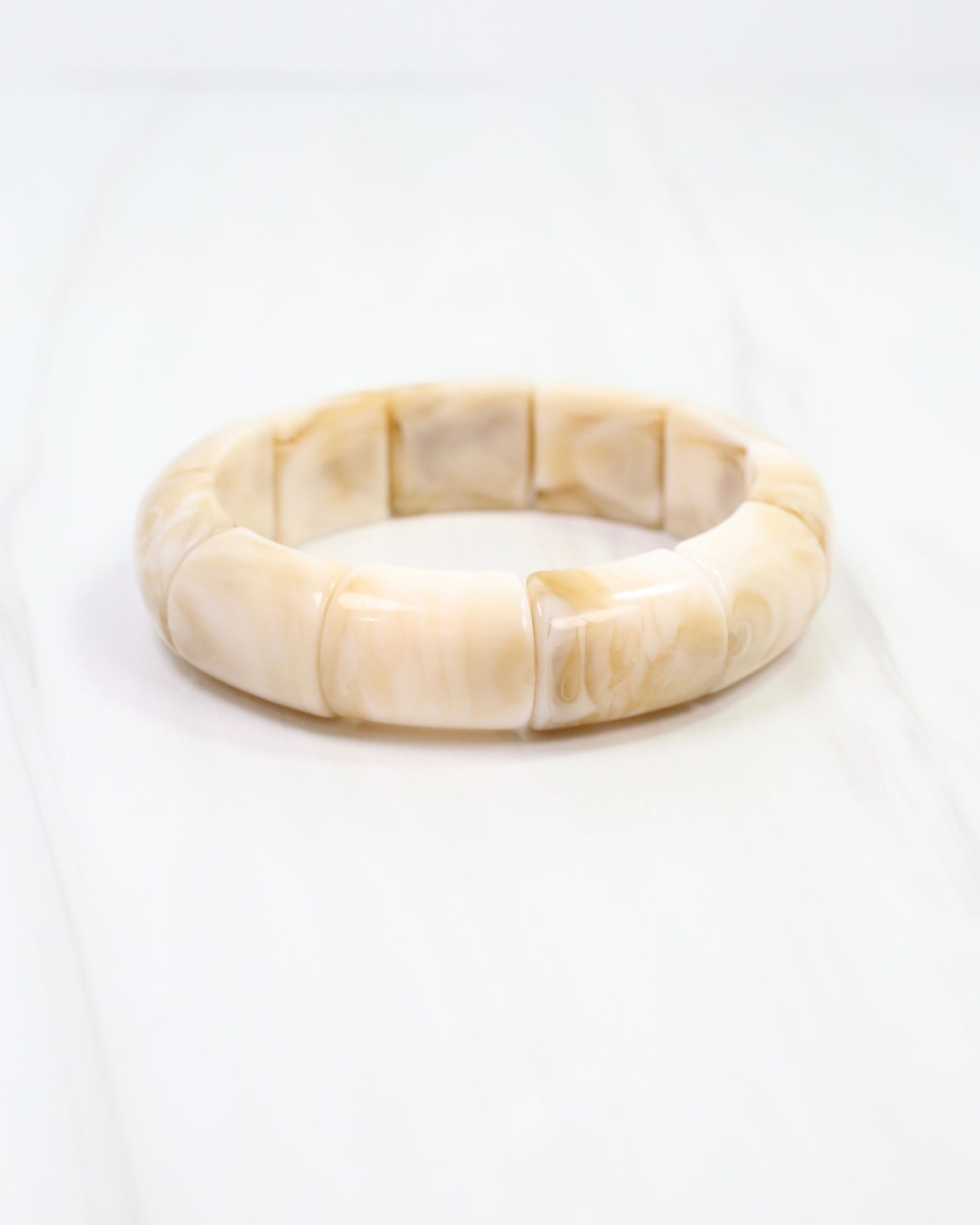 Elwood Stretch Bracelet Ivory
